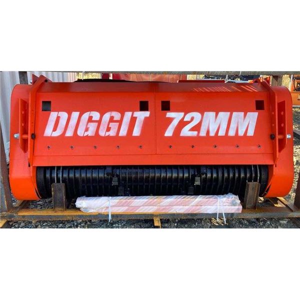 2023 Diggit Skid Steer Forestry Drum Mulcher-Unused