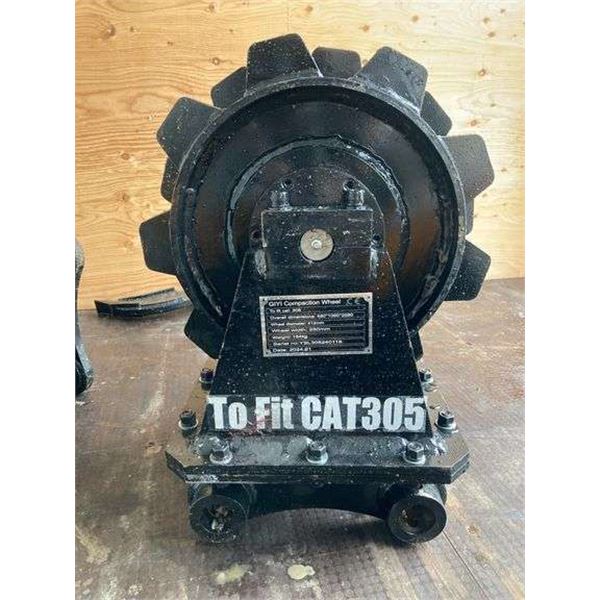 2024 Giyi Skid Steer 305 Compaction Wheel Attachment-Unused