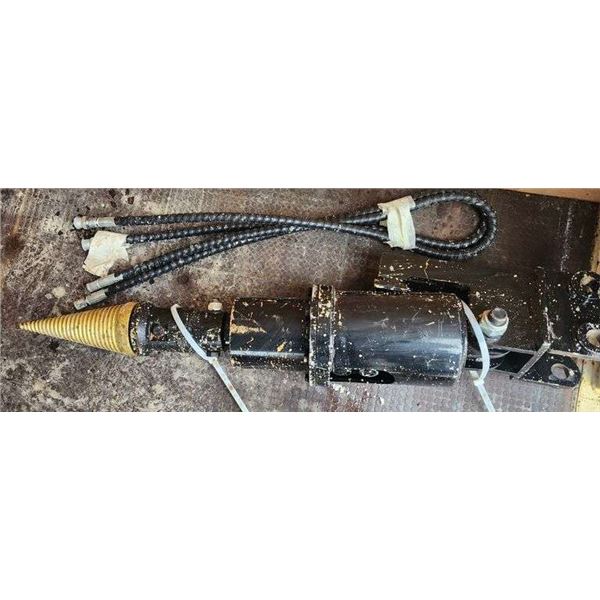 2024 Mini Excavator Hydraulic Wood Drill Attachment-Unused