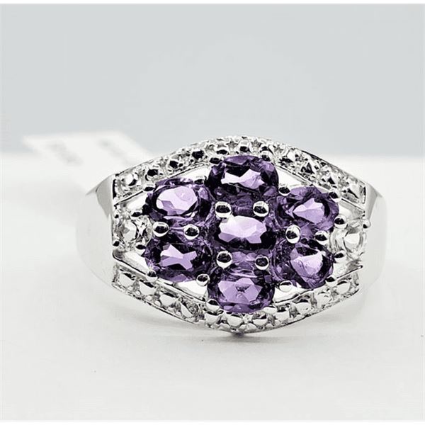 Natural Amethyst Ring-Unused
