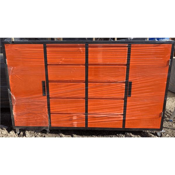 2023 Diggit 10 Drawer w/2 Cabinets Workbench w/Tools-Unused