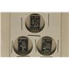 Image 1 : 3-1 GRAM .999 FINE SILVER PROOF INGOTS, ANIMAL