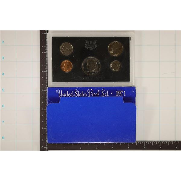 1971 US PROOF SET (WITH BOX)