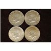 1966, 67, 68-D & 1969-D 40% SILVER JFK HALVES