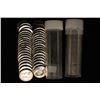 Image 1 : 2 SOLID DATE ROLLS OF JEFFERSON NICKELS: 1954-S &