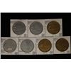 Image 2 : 7 JOHNNY LIGHTING AUTOMOBILE COLLECTORS TOKENS