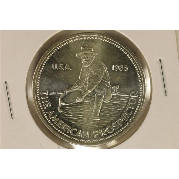 1 TROY OZ .999+ FINE SILVER PROOF ROUND ENGELHARD