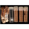 Image 1 : 4 SOLID DATE ROLLS OF BRILLIANT UNC LINCOLN CENTS