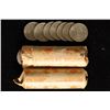 Image 1 : 2 ROLLS OF US QUARTERS: 60 WASHINGTON QUARTERS