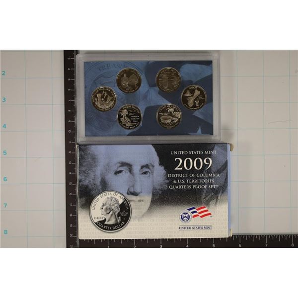 2009 DISTRICT OF COLUMBIA & US TERRITORIES QUARTER