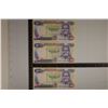 Image 1 : 3-BANK OF ZAMBIA 100 KWACHA CRISP UNC COLORIZED