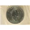 Image 2 : 1990 CANADA SILVER $5 MAPLE LEAF 1 OZ .9999 SILVER