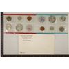 Image 2 : SILVER 1964 US MINT SET (UNC) P/D (WITH ENVELOPE)
