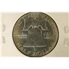 Image 2 : 1958 SILVER FRANKLIN HALF DOLLAR. UNC.