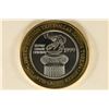 Image 2 : $10 SILVER CASINO UNC TOKEN: ATLNATIS, LAS VEGAS