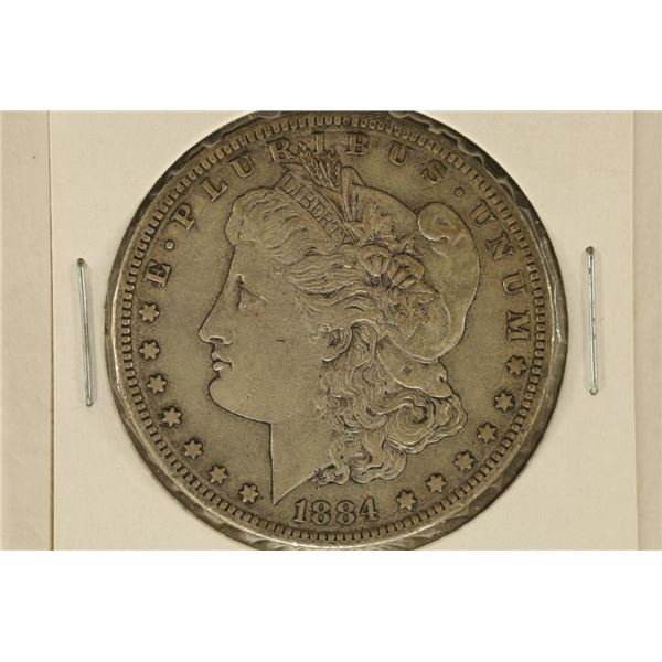 1884-S MORAGN SILVER DOLLAR