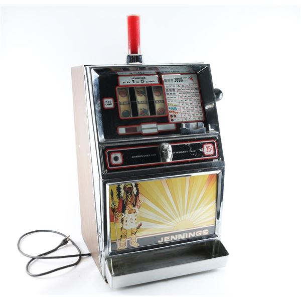 Jennings 25 cent Slot Machine