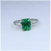 Image 2 : Exquisite Extra Fine A.G.L. Certified Emerald