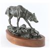 Image 2 : Original Fine Art Coyote Bronze