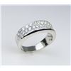 Image 2 : Exceptional Fine Quality Platinum Diamond Ring