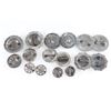 Image 2 : Collection 8 Pairs Sterling Conchos