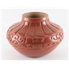 Image 2 : Santa Clara Terracotta Incise Carved Pot