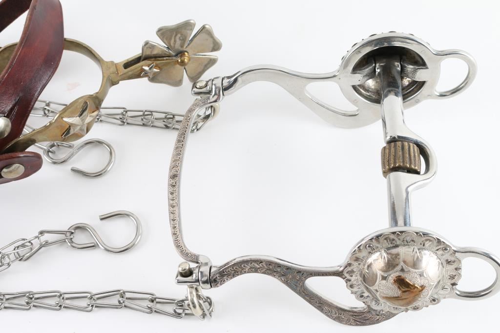 Visalia Silver Overlaid Bit