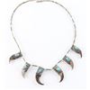 Navajo Bear Claw Necklace