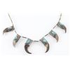 Image 2 : Navajo Bear Claw Necklace