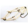 Image 2 : American Indian Two Strand Elk Tooth Necklace
