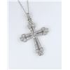 Image 2 : Stunning Vintage Design Diamond cross