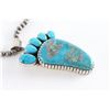 Image 3 : Navajo Turquoise Pendant