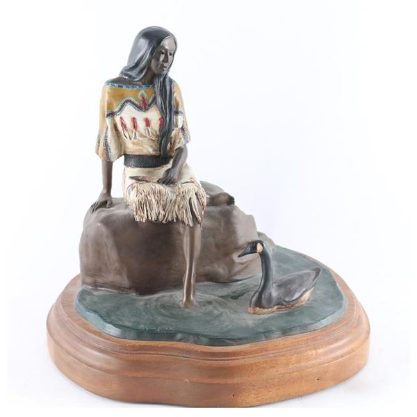 Original Fine Art Colored Bronze