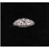 Image 1 : Vintage Art Deco Diamond Ring Set