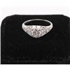Image 2 : Vintage Art Deco Diamond Ring Set