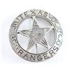 Image 1 : Old West Texas Rangers Law Badge