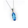 Image 3 : Vibrant Blue Topaz Pendant