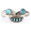 Image 2 : Lot of 3 Navajo Cuffs