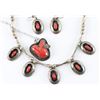 Image 2 : Navajo Coral Jewelry Lot