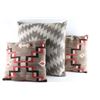 Lot of 3 Navajo Rug Made Pillows