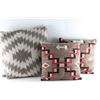 Image 2 : Lot of 3 Navajo Rug Made Pillows