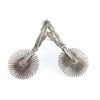 Image 2 : Large Rowel Silver Overlaid Spurs