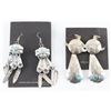 Image 1 : Lot of 2 Native American Earrings