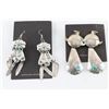 Image 2 : Lot of 2 Native American Earrings