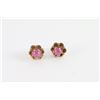 Image 1 : Ruby Stud Earrings