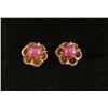 Image 2 : Ruby Stud Earrings