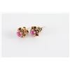 Image 3 : Ruby Stud Earrings