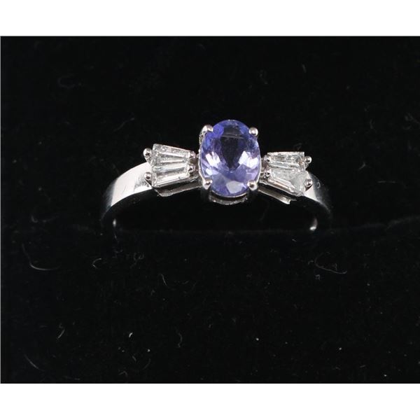 Tanzanite & Diamond Ring