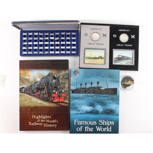 Train & Ship Commemorative Coins