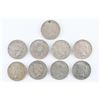 Image 1 : Lot of 9 Peace Dollars